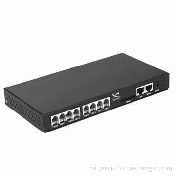 Hosted PBX System, SOHO Used, Cellphone Can Insert the SIP Users, 8-port VoIP PBX